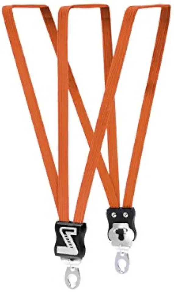 Simson Bicycle Accessories Lashing Strap Luggage Fixing Easy Installation Orange, Clear