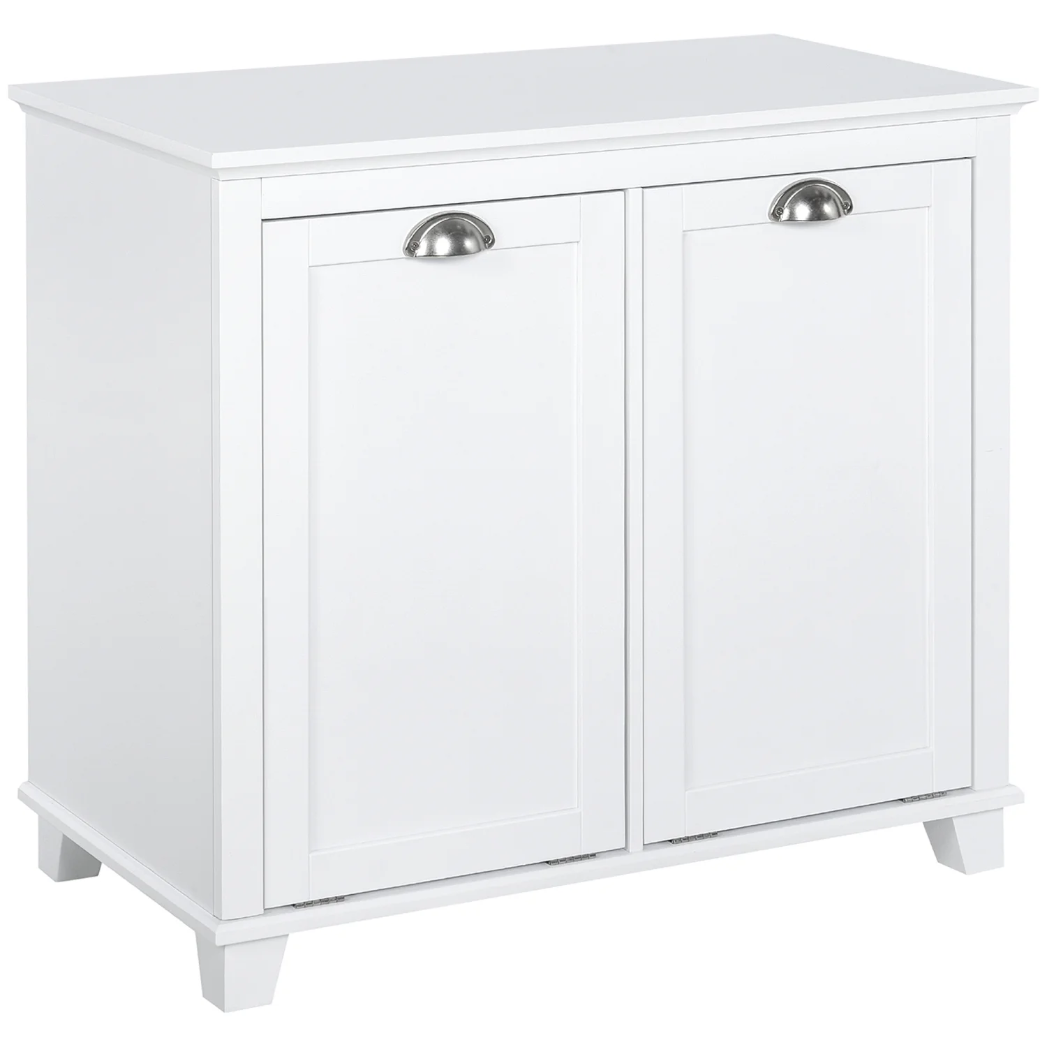 JDZDESIGN Tilt-Out Laundry Sorter Bathroom Cabinet