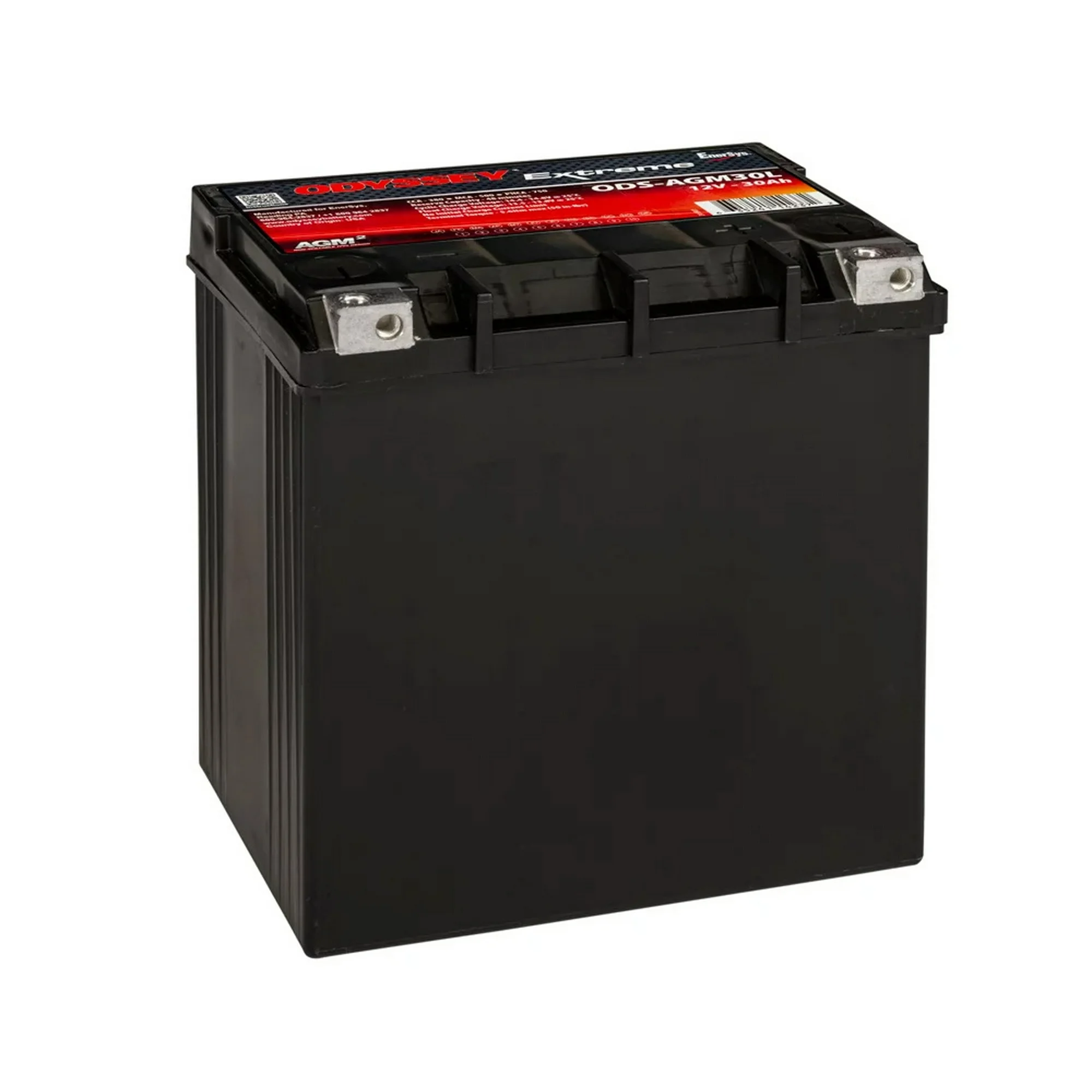 Battery - Extreme Series - Powersport - AGM - 12V - 575 Cranking Amp - Top / Side Post Terminals - 6.6 in L x 6.9 in H x 4.9 in W - Each