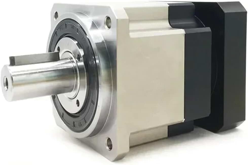Nema34 Motor Gearbox Helical Planetary Reducer Gear Reducer 12.7/14/16/19mm Input for 80/90mm 750W 1KW Servo 86mm Stepper Motor 1Pcs(Ratio 7 to 1,19mm Input)