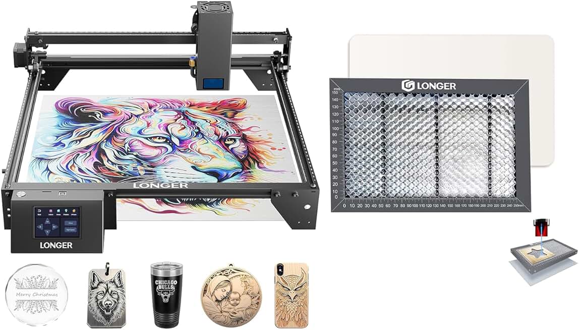 Longer RAY5 20W Laser Engraver+11.8