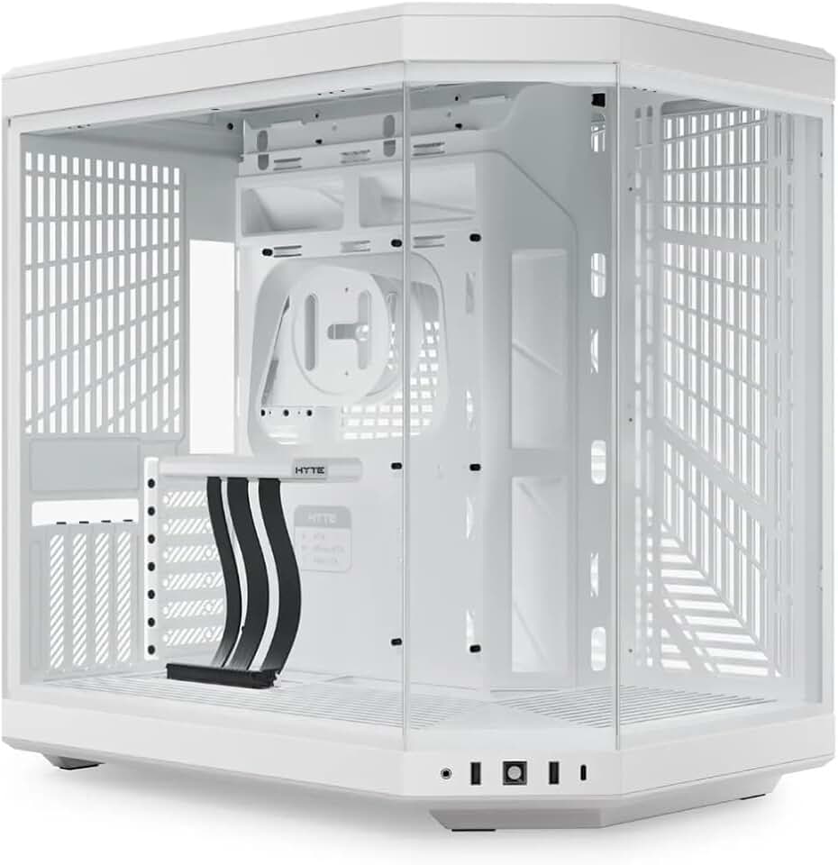 Hyte Y70 Mid Tower Case Snow White (E-ATX/ATX/M-ATX/M-ITX)