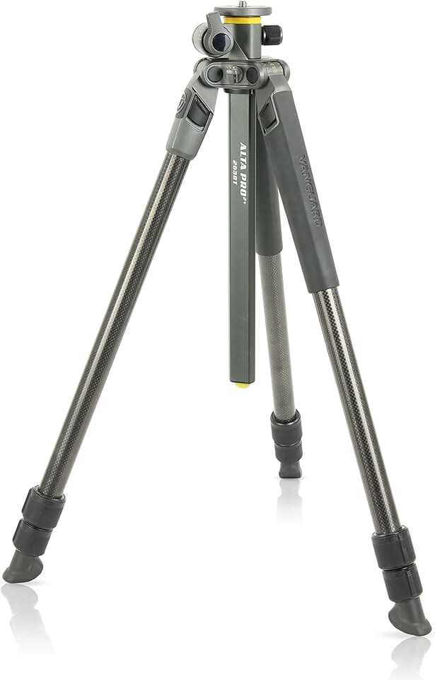 Vanguard Alta Pro 2+ 263CT Carbon Fiber Tripod with Multi-Angle Center Column for Sony, Nikon, Canon DSLR Cameras