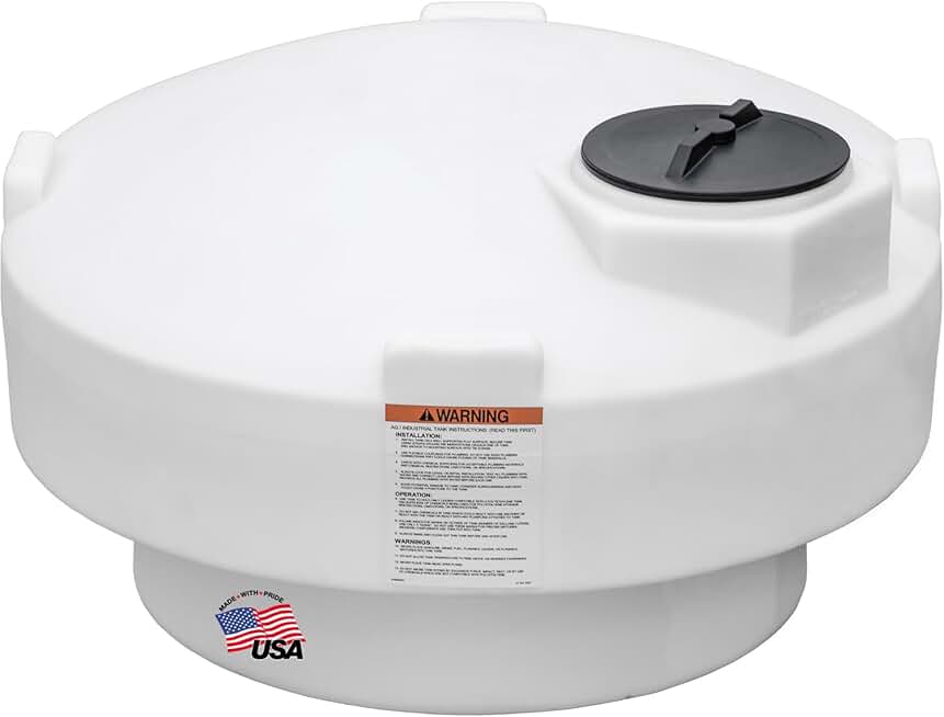 82124639 Pickup Bed Polyethylene Reservoir, 210 Gallon, Made in The USA, Poly Tank for Water and Non-Flammable Liquids, Rust and Corrosion Proof