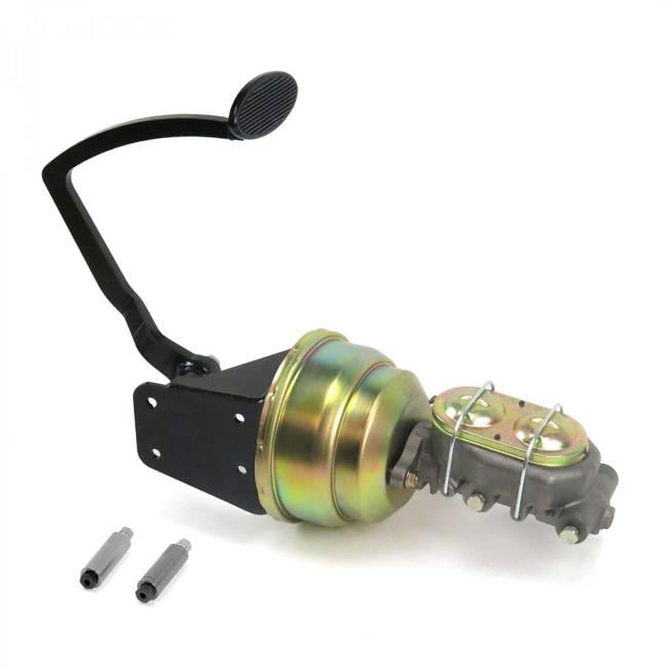 Helix Suspension Brakes & Steering  32 Ford 8 in. Dual Brake Pedal Kit Disc & Disc 3 in. Rubber Pad