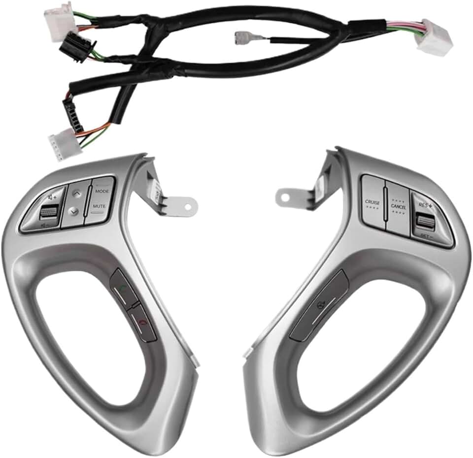 Car Steering Wheel Button Cruise Control Button Compatible with Hyundai IX35/TUCSON 2009-2013 96700-2S900 96700-2S926