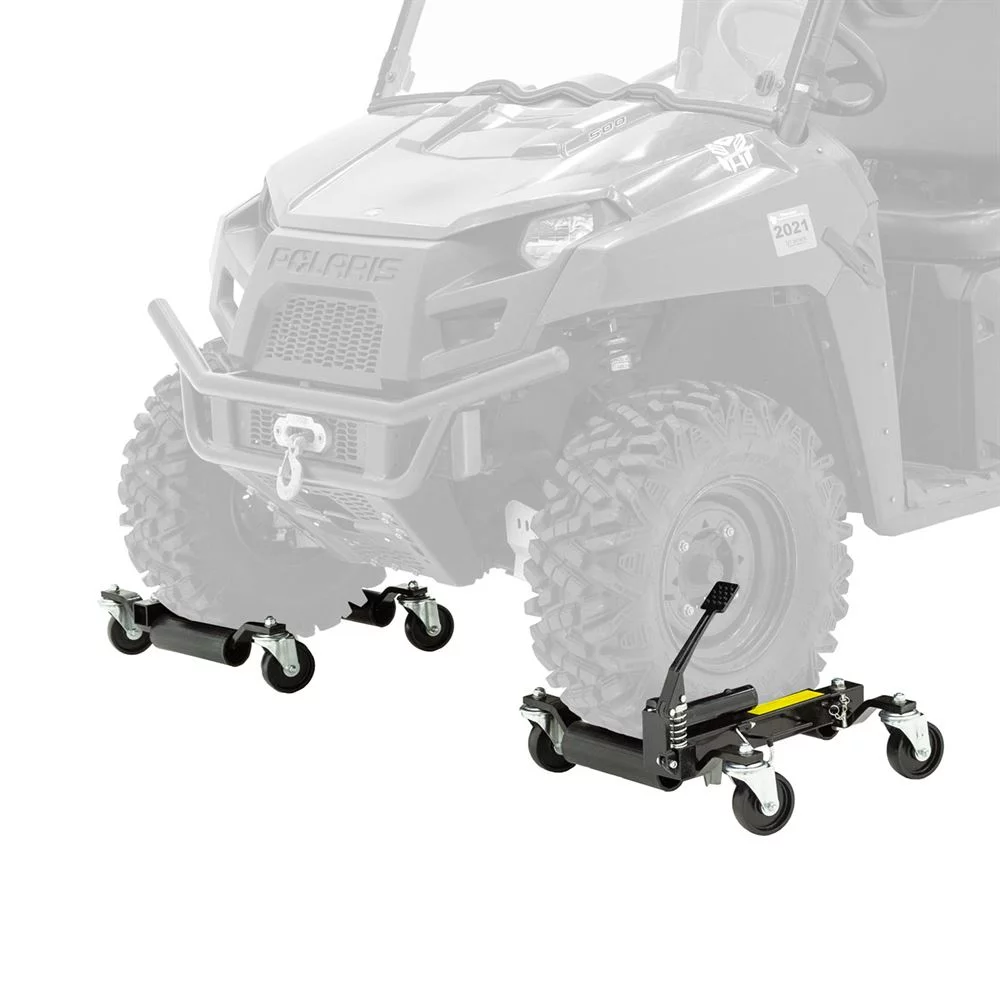 Black Widow BW-CJD-2 Hydraulic Vehicle Jack and Wheel Dollies (Pack oF-2)