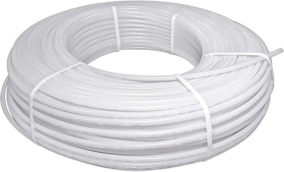 Pex-A Tubing 1-1/2 Inch x 100 Feet PEX Pipe, Oxygen Barrier Flexible Water Tubing for Hydronic Radiant Floor Heating, 1-1/2