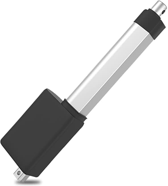 Electric Linear Actuator DC24V/36V/48V 50mm~800mm Stroke Optional 1400N (140KG/308lb) High Thrust Telescopic Push Rod Lift(Size:800mm,Color:48V)