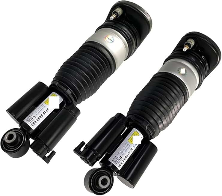 2 Pcs Rear Left and Right Air Shock Absorber Damper with VDC Compatible with BMW 5 Series G31 (2017-2023) 37106882823 37106882824