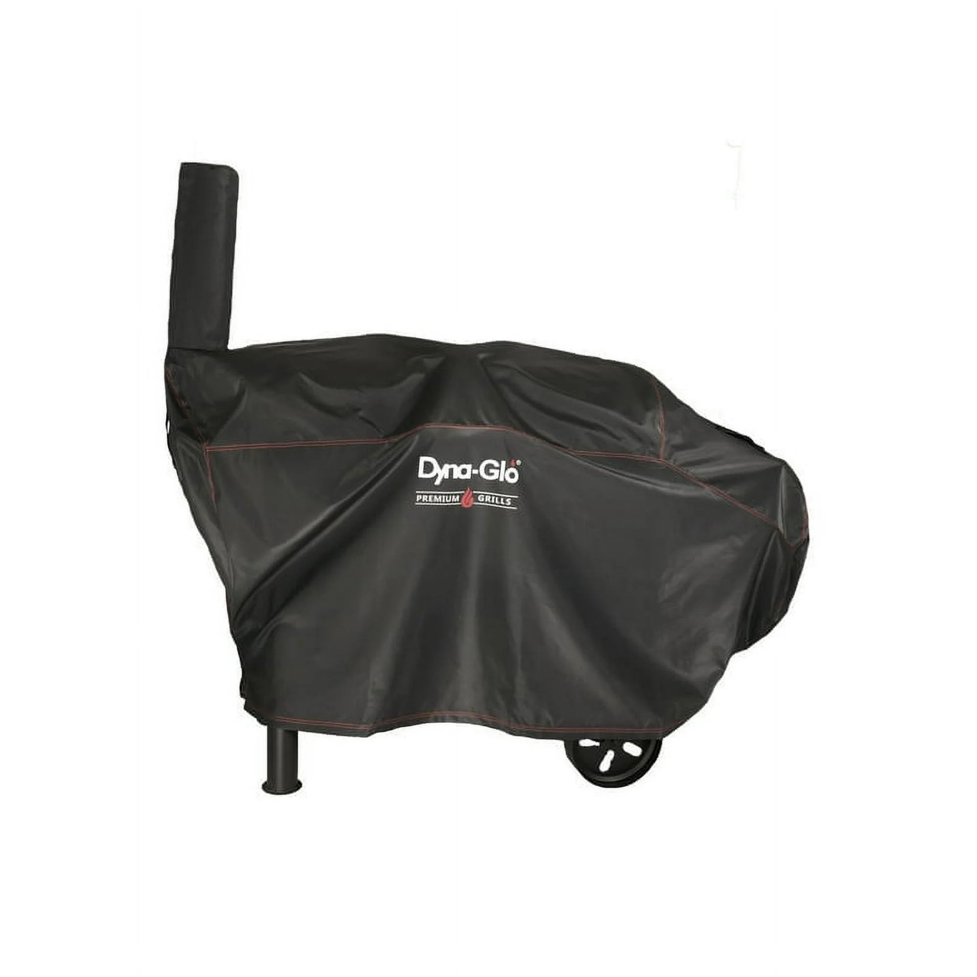 Pack of 2 Dyna-Glo DG962CBC Barrel Charcoal Grill Cover Black
