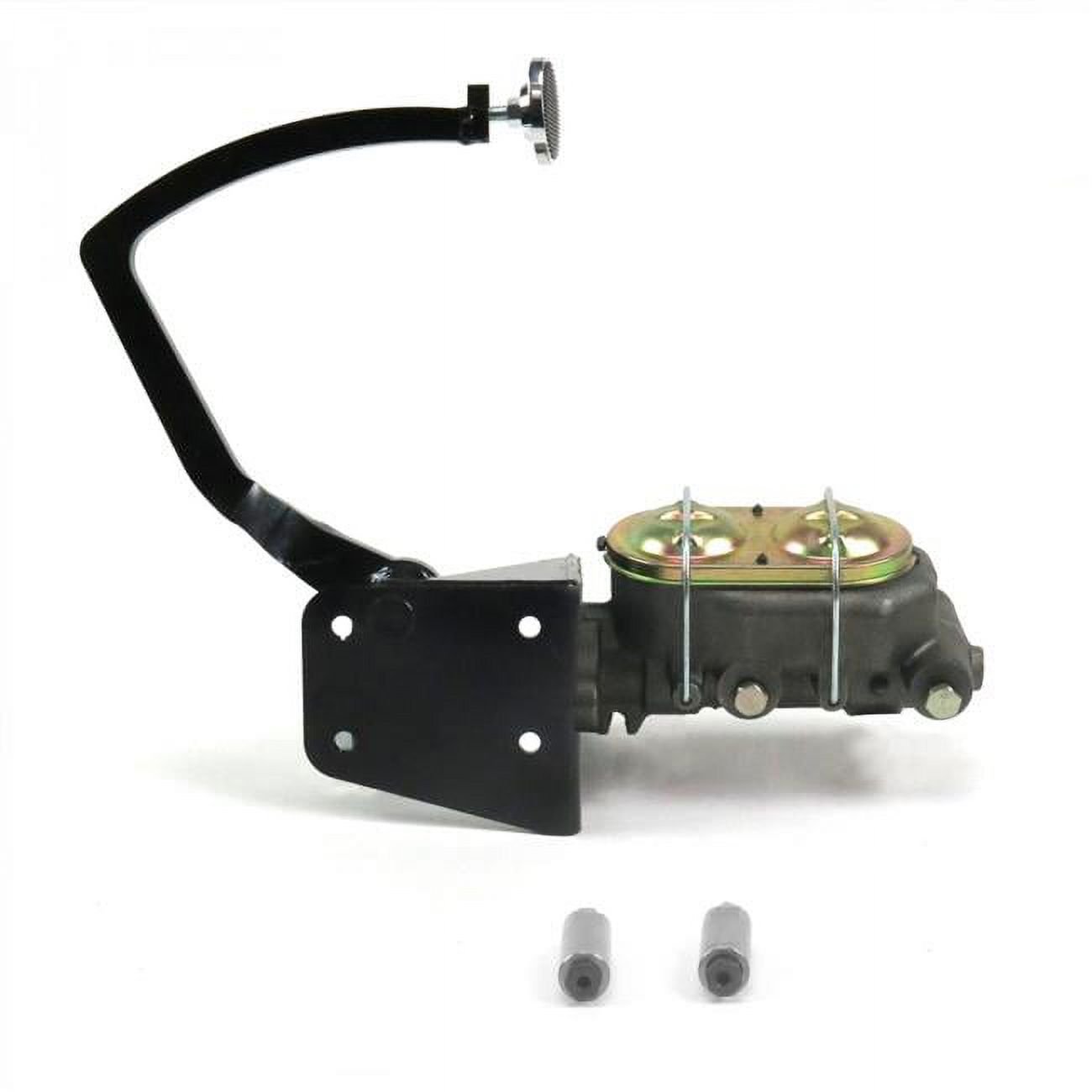 Helix Suspension Brakes & Steering  32 Ford Manual Brake Pedal Kit Disc & Disc 3 in. Chrome Pad
