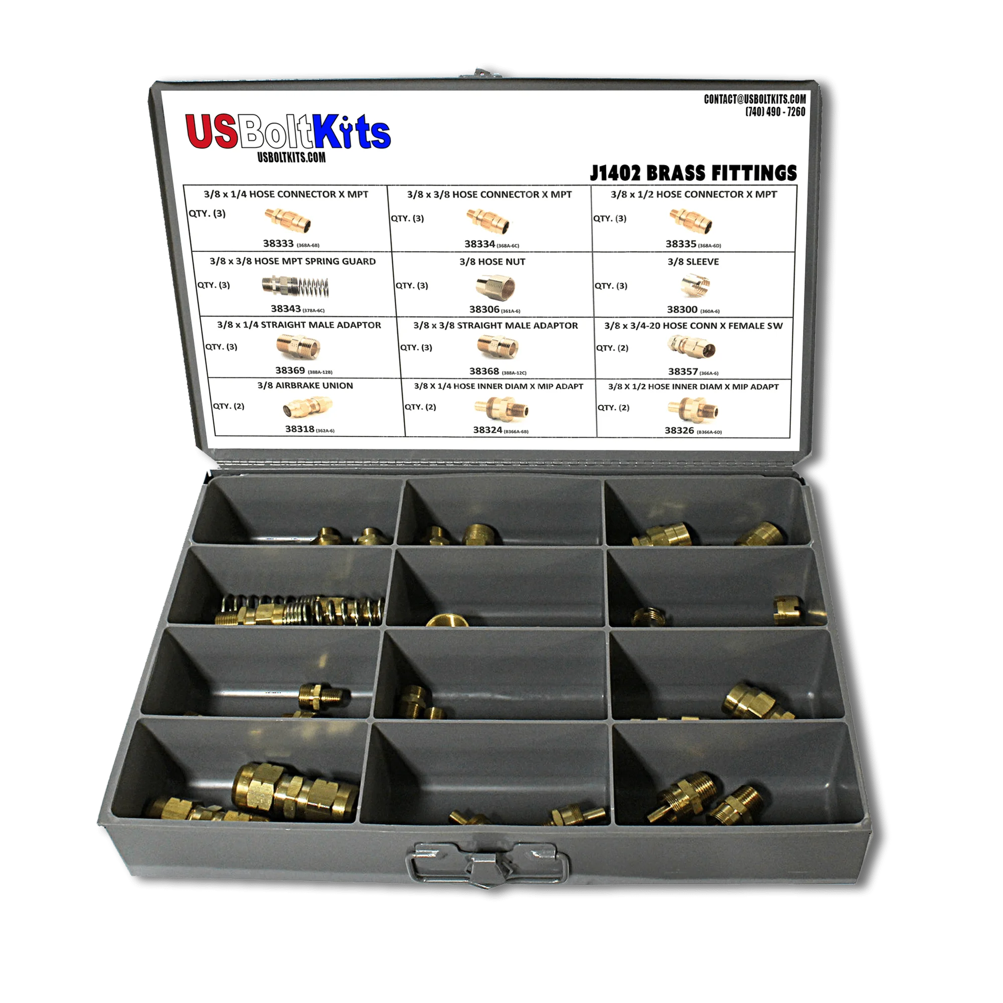 J1402 Air Brake Fitting Assortment