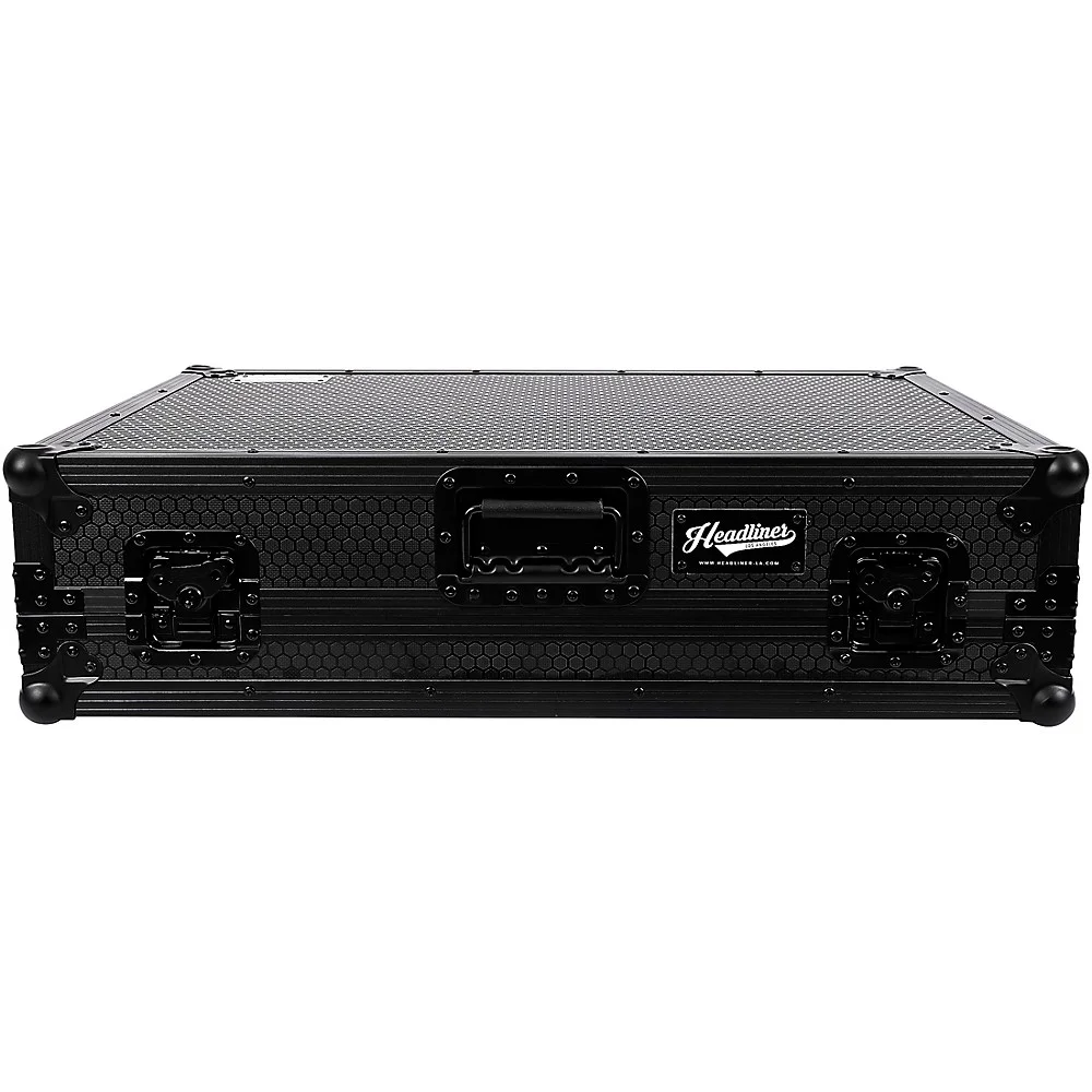Headliner HL10013 Pitch Black Flight Case for DDJ-FLX10 with Laptop Platform and Wheels