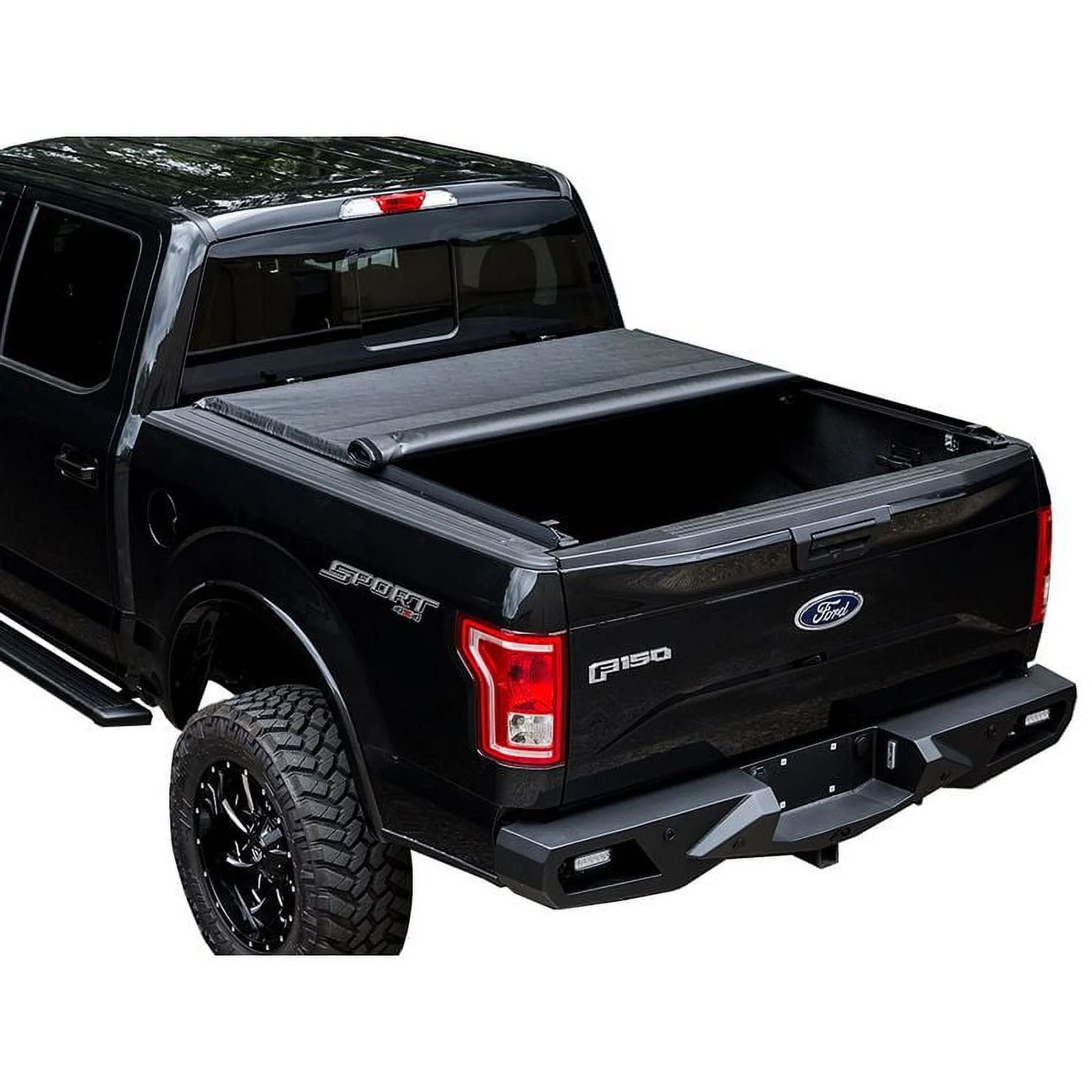 Bushwacker 07-13 GMC Sierra 1500 Trail Armor Rocker Panel + Sill Plate Cvr. - Black