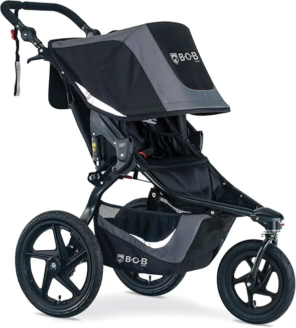 BOB Gear Revolution Flex 3.0 Jogging Stroller, Graphite Black
