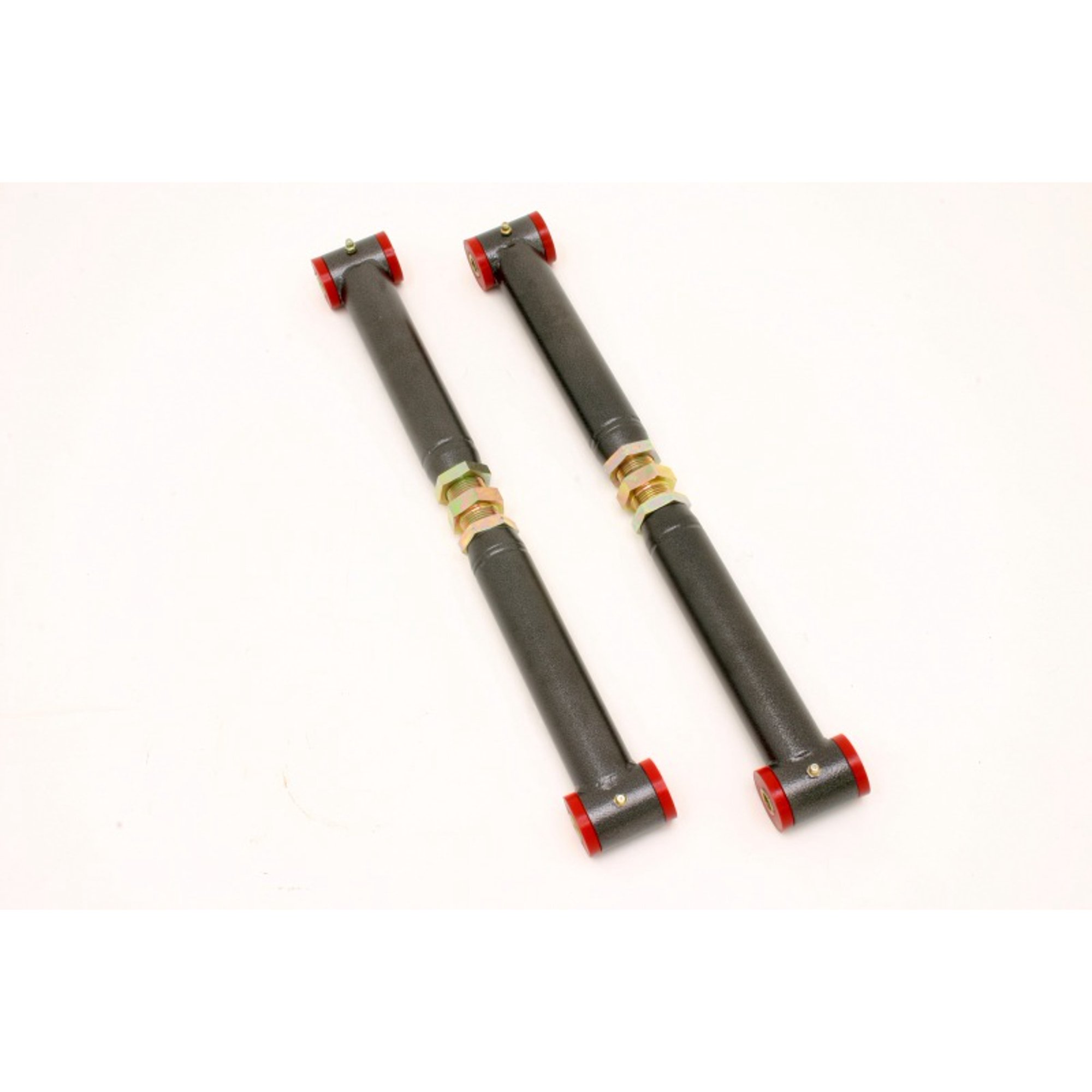 BMR Suspension XCA001H 1982-2002 3rd Gen F-Body Xtreme Chrome Moly Lower Control Arms On-Car Adjustable Poly - Black Hammertone