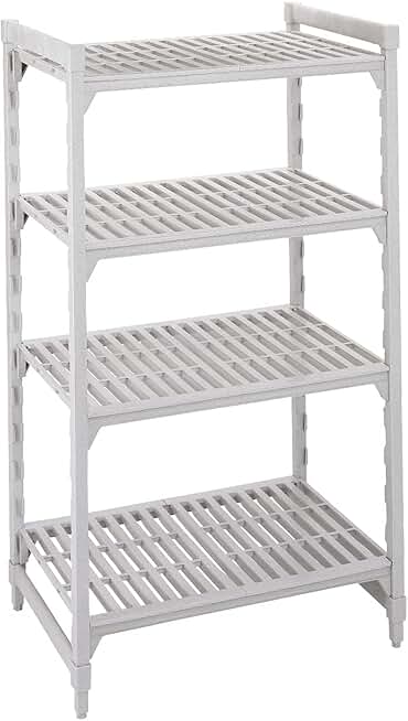Cambro Cpu242472V4480 Camshelving Premium Starter 4V 24X24X72 Speckled Gray 1 Each