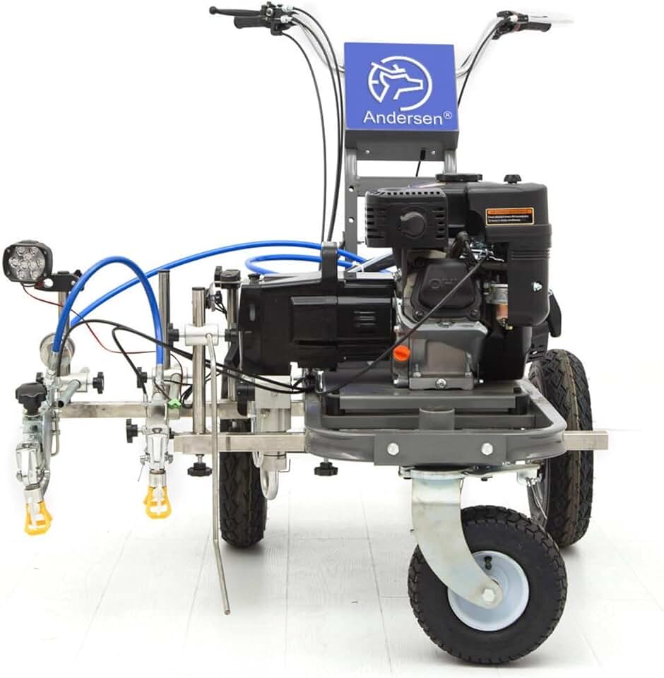 Professional Sidewalk Marking Machine, Compatible with Reflective Paint, Improves Visibility and Safety, Suitable for Various Urban Road Applications