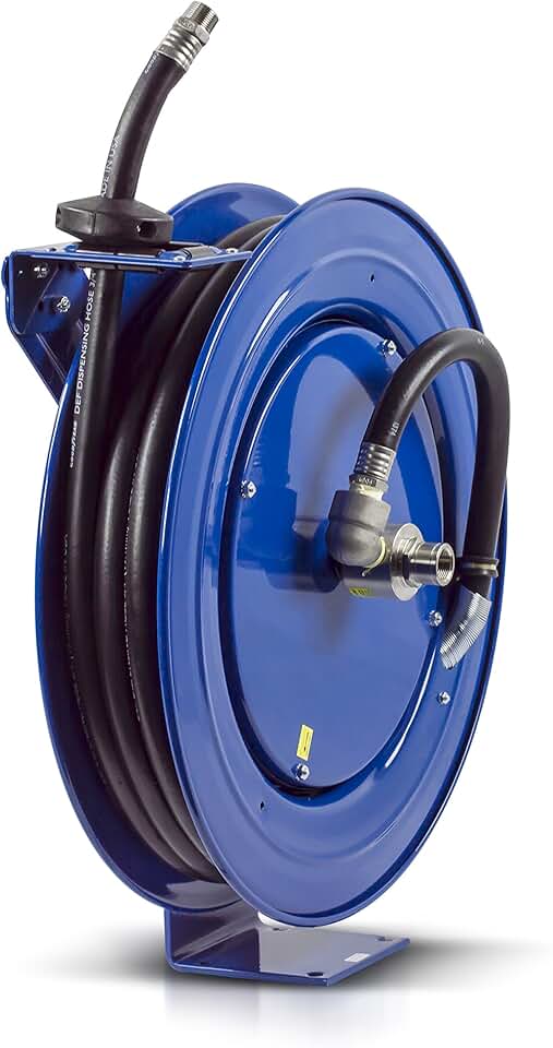 Coxreels SH-N-550-DF-BBX Spring Rewind Hose Reel for DEF applications: 3/4
