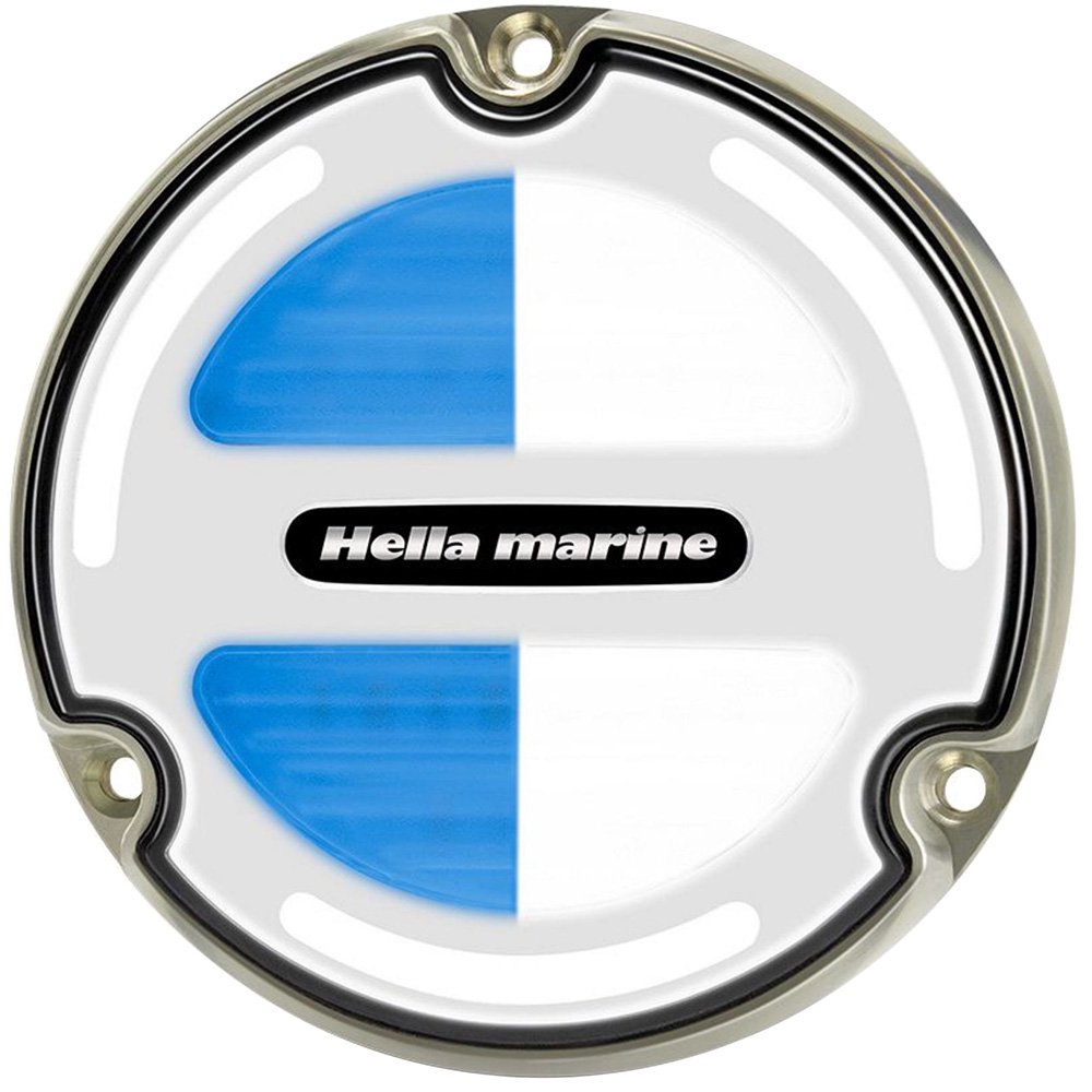 Hella Marine Apelo A3 White/Blue Underwater Light - Bronze - Whit... [016830001]