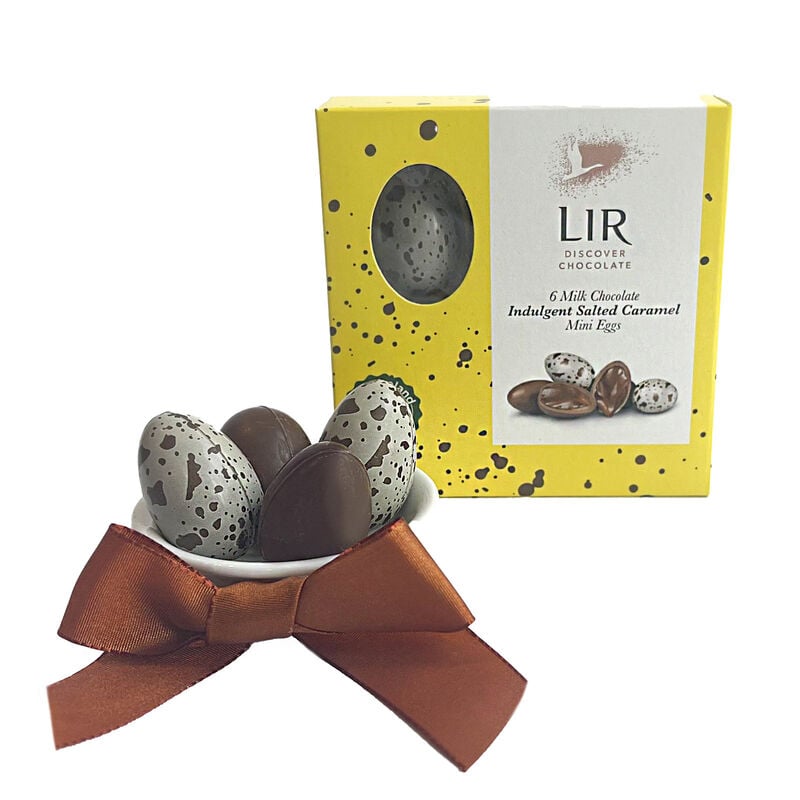 LIR Milk Chocolate Salted Caramel 6 Pack Mini Eggs