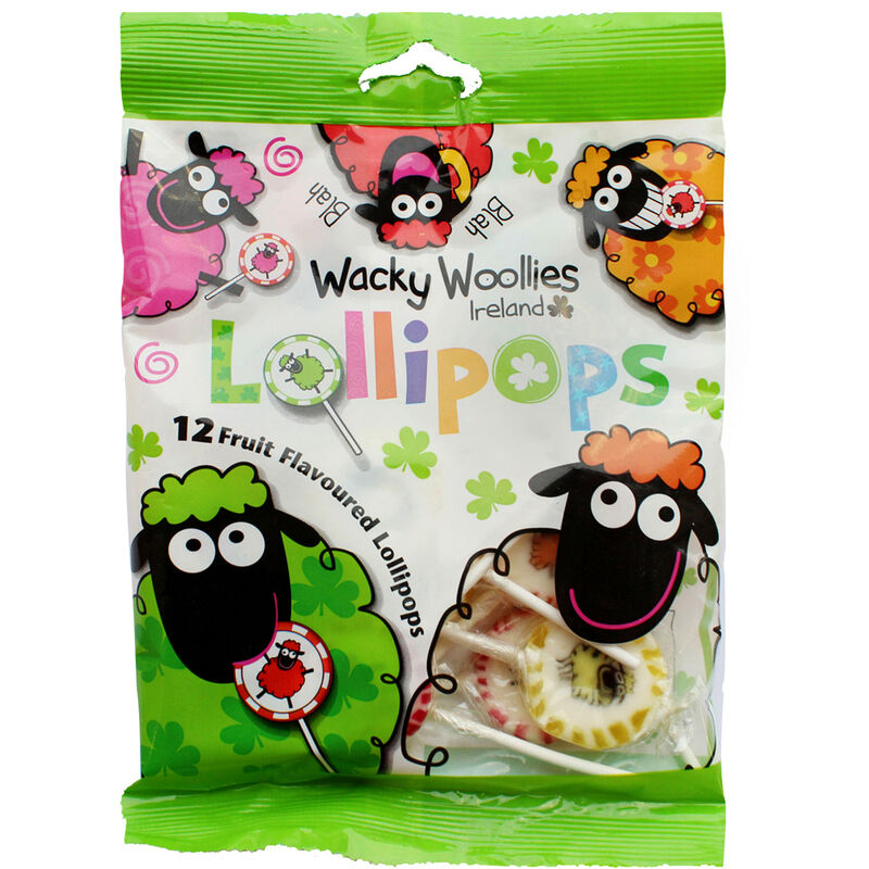 Wacky Woollies Designed Espresso Mug With Multi-Coloured Sheep Design