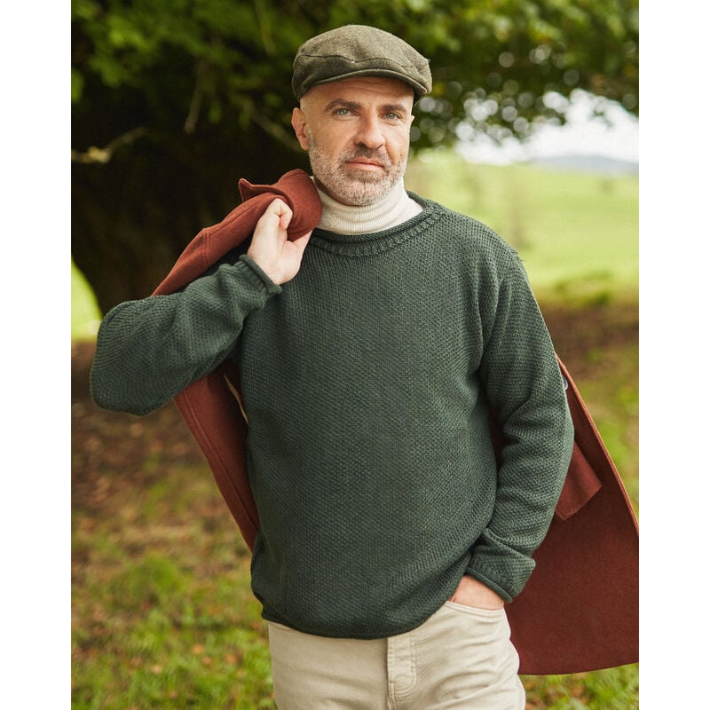 Merino Wool Roll Neck Sweater
