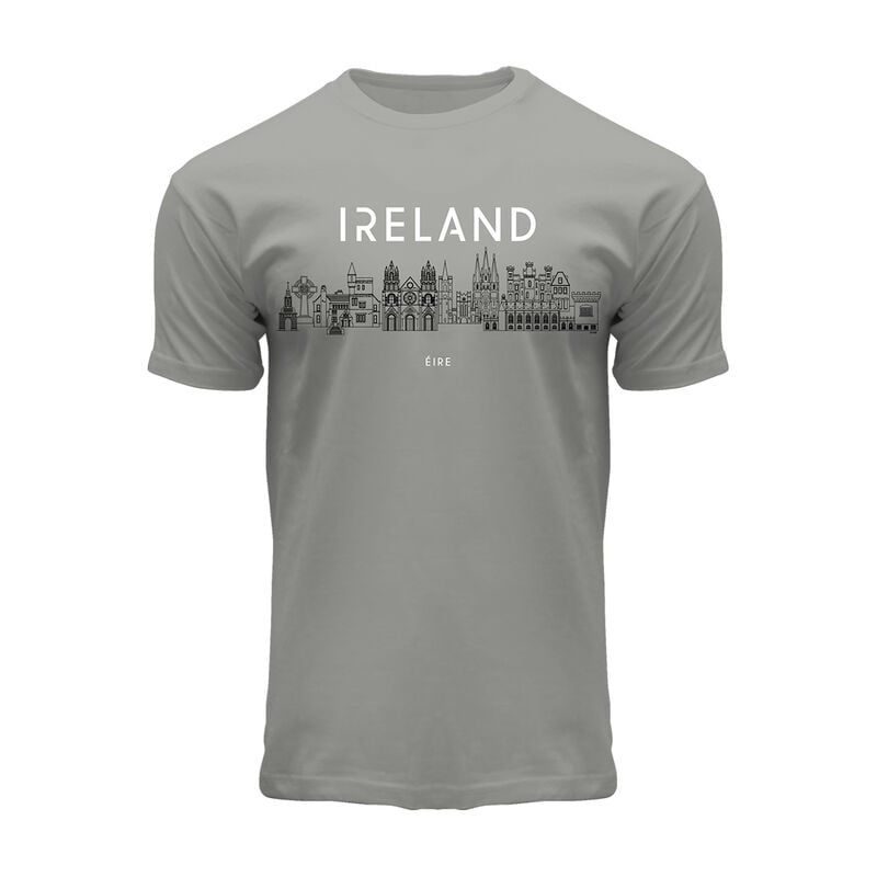 Ireland &Eacute;ire Grey Landmarks T-Shirt