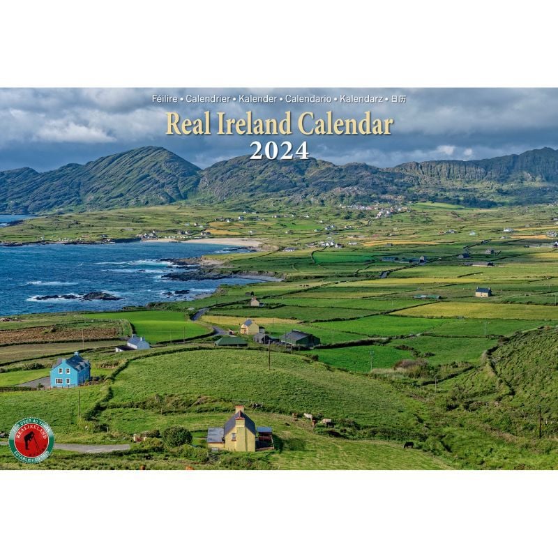 A4 Scenic Views of Ireland Calendar 2024 by Liam Blake
