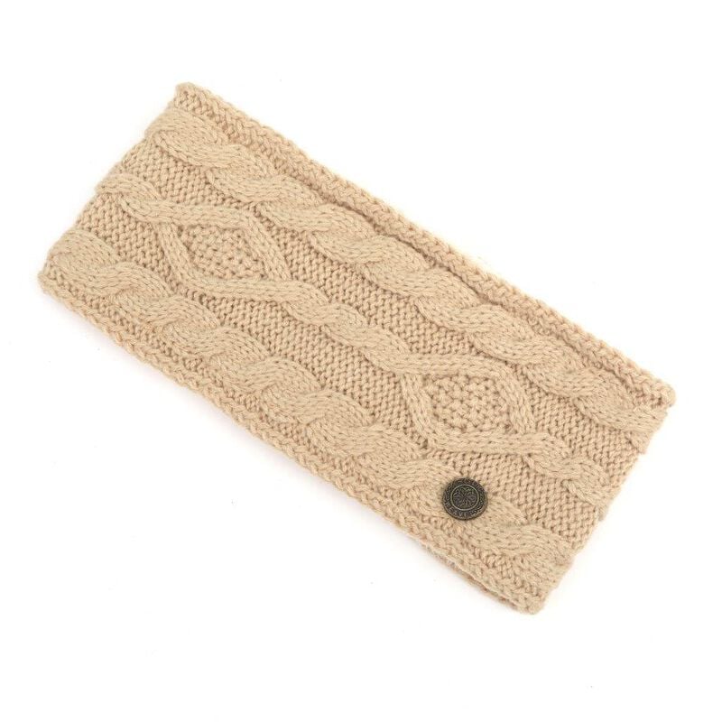 Celtic Weave Oatmeal Headband