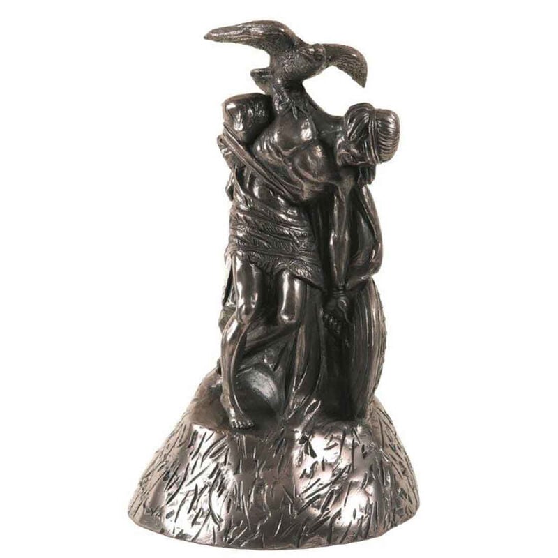 8&ldquo; Bronze Ornament Of The Legend C&uacute;chulainn
