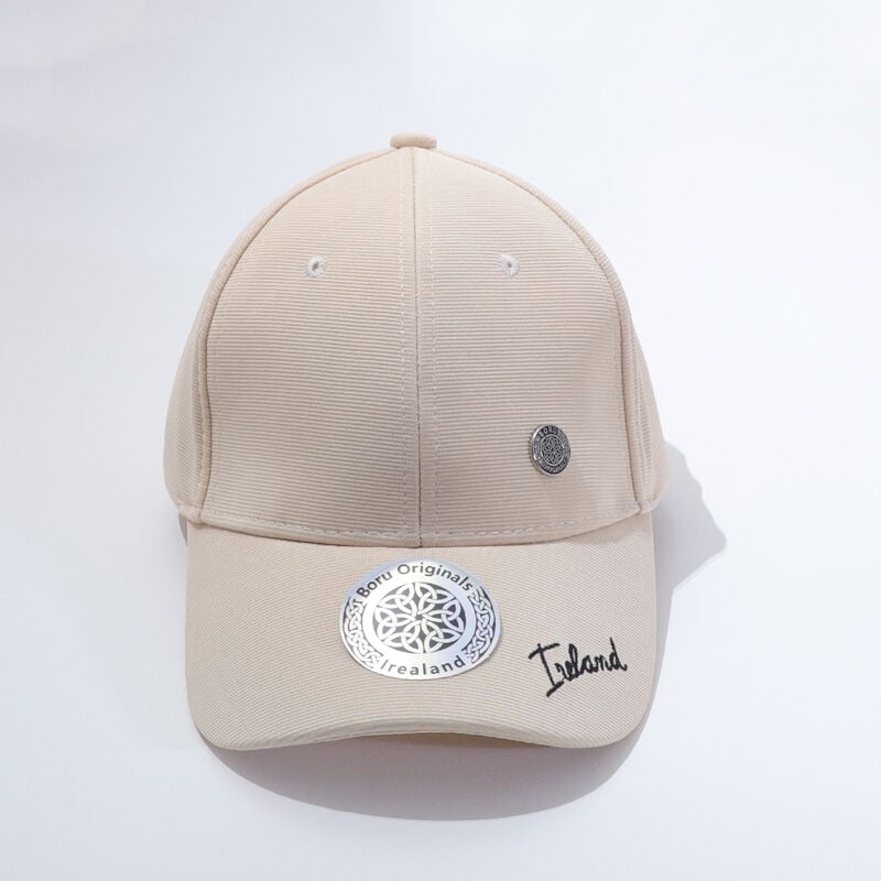 Boru Originals Beige Ireland Stud Cap