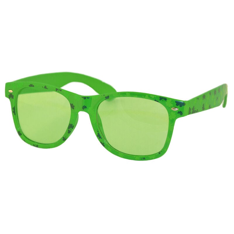 Luck Of The Irish Shades Glasses With Shamrock Design