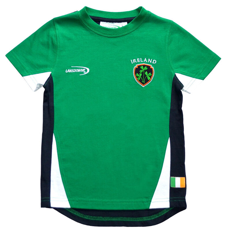 Emerald Green Ireland T-Shirt With Shamrock