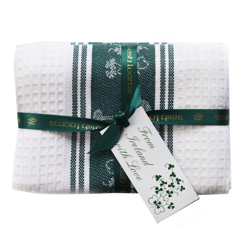 Shamrock Initial Pendant - A