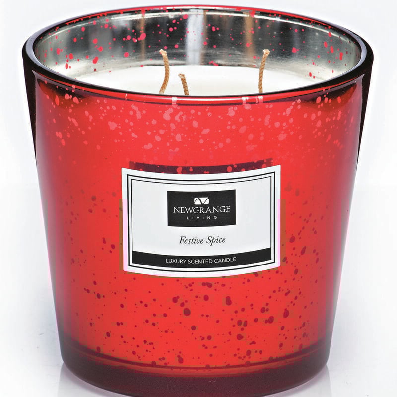 Festive Spice Luxury 3 wick Candle