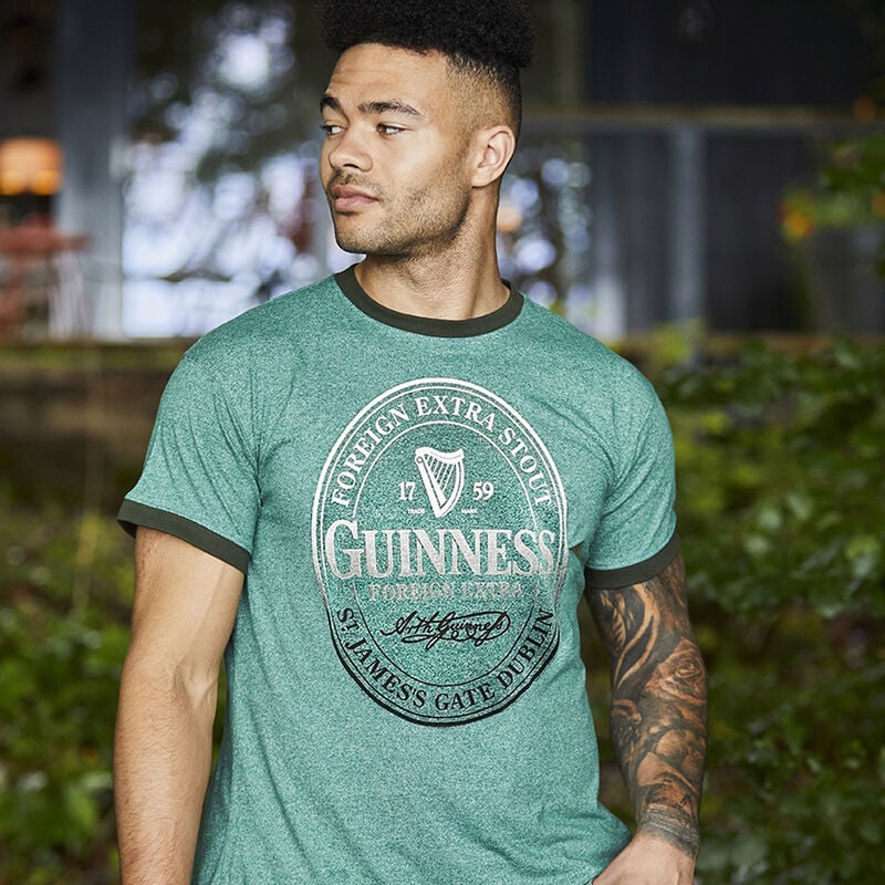 Guinness Mens Badge T-Shirt