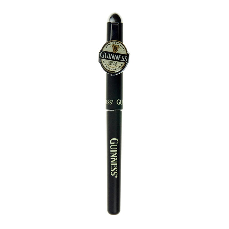 Guinness Extra Stout Label Black Luxurious Gel Pen 13Cm Long