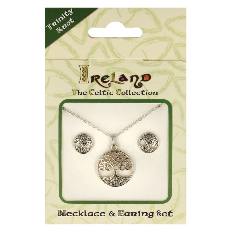 Ireland The Celtic Collection Tree Of Life Matching Jewellery Set