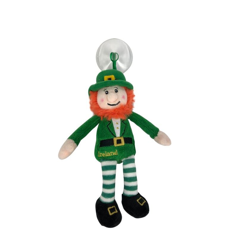 Irish Murphy The Leprechaun In Green Suit Suction Cup Toy &ndash; 9 Cm
