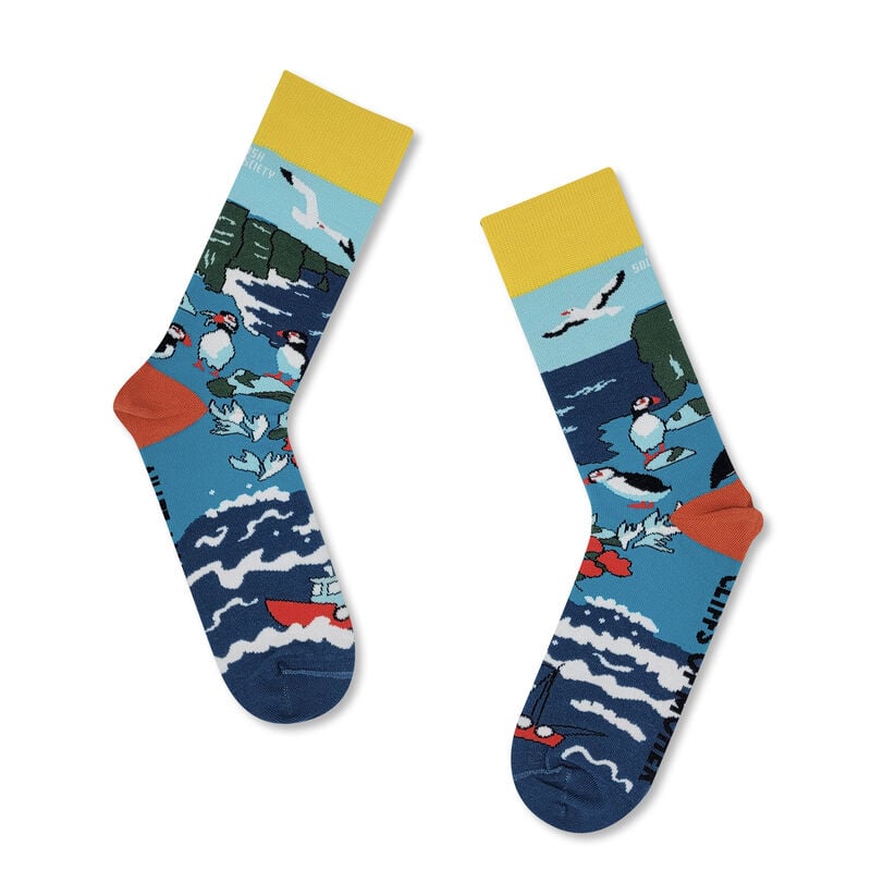 Irish Socksciety Cliffs of Moher Socks