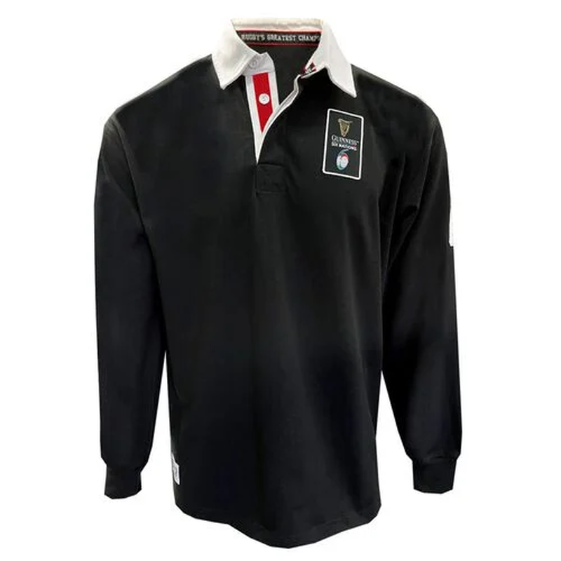 Guinness Six Nations Long Sleeve Rugby Polo