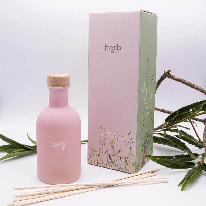 Herb Dublin Rhubarb & Fresh Garden Mint Diffuser