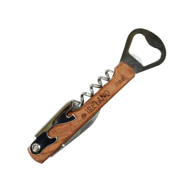 Wooden Trinity Knot Failte Wall Hanging Plaque  22cm X 15.5cm