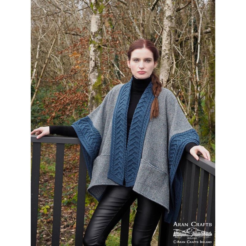 Aran Crafts Ladies Tweed Cape