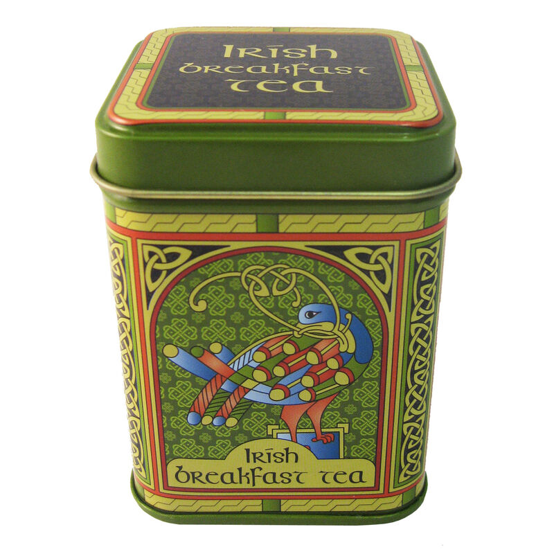 Irish Breakfast Tea &ndash; Celtic Peacock Designed 40G Tin