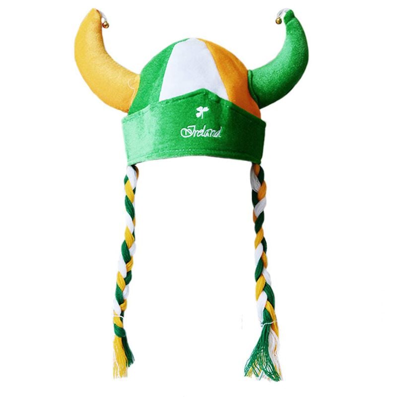 Adults Viking Style Hat With Plaits