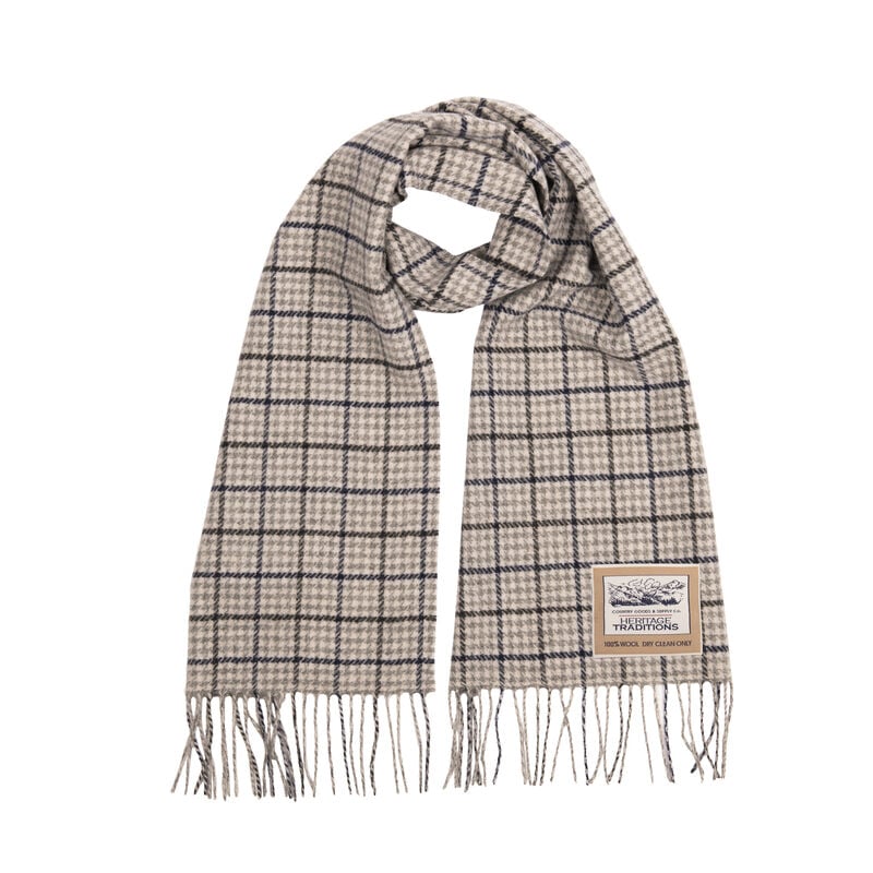 Heritage Traditions Pure Wool Houndstooth Scarf