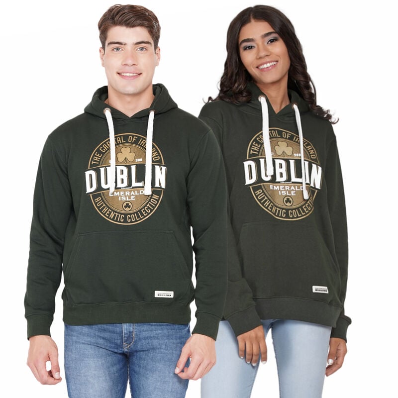 Capital Dublin Unisex Hood Forest Green